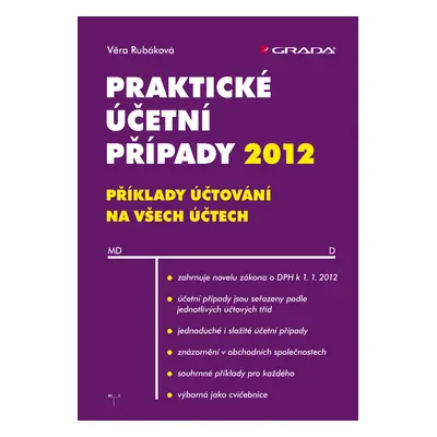 E-kniha: Praktické účetní případy 2012 od Rubáková Věra