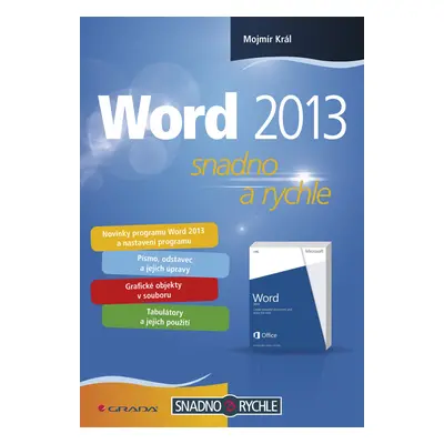 E-kniha: Word 2013 od Král Mojmír