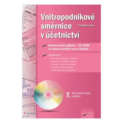 Kniha: Vnitropodnikové směrnice v účetnictví s CD-ROMem od Louša František