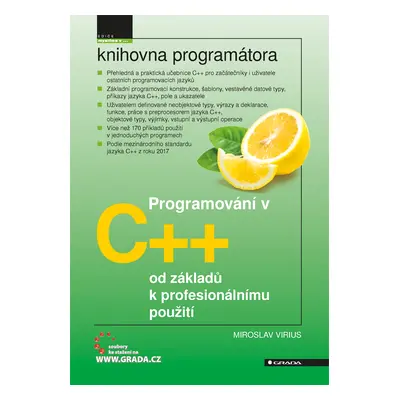 Kniha: Programování v C++ od Virius Miroslav