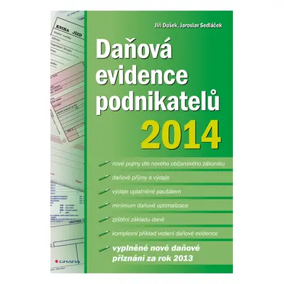 E-kniha: Daňová evidence podnikatelů 2014 od Sedláček Jaroslav