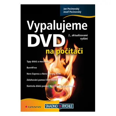 E-kniha: Vypalujeme DVD na počítači od Pecinovský Josef