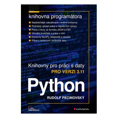 Kniha: Python - knihovny pro práci s daty od Pecinovský Rudolf