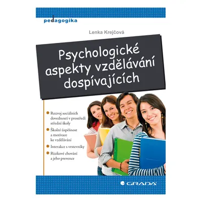 E-kniha: Psychologické aspekty vzdělávání dospívajících od Krejčová Lenka