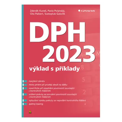 E-kniha: DPH 2023 – výklad s příklady od Kuneš Zdeněk