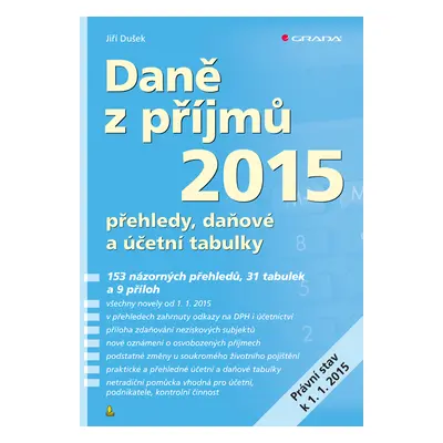 E-kniha: Daně z příjmů 2015 od Dušek Jiří