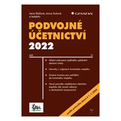 E-kniha: Podvojné účetnictví 2022 od Skálová Jana