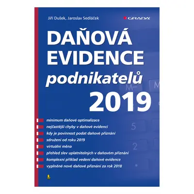 E-kniha: Daňová evidence podnikatelů 2019 od Dušek Jiří