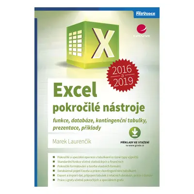 E-kniha: Excel 2016 a 2019 - pokročilé nástroje od Laurenčík Marek