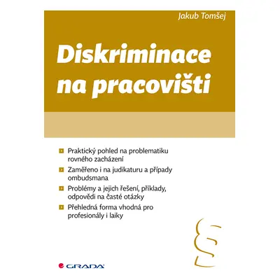 E-kniha: Diskriminace na pracovišti od Tomšej Jakub