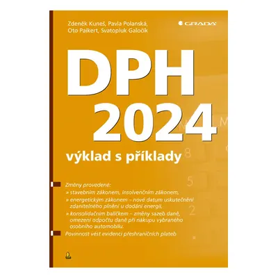 E-kniha: DPH 2024 - výklad s příklady od Kuneš Zdeněk