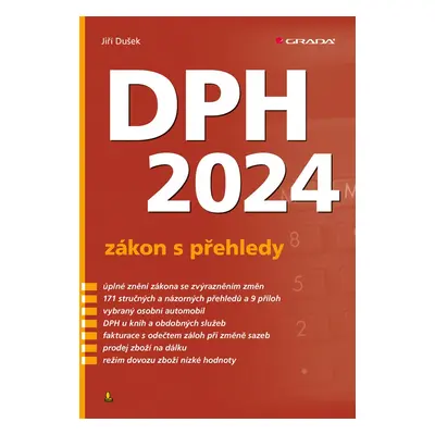 E-kniha: DPH 2024 - zákon s přehledy od Dušek Jiří