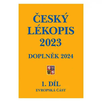 E-kniha: Český lékopis 2023 - Doplněk 2024 od Ministerstvo zdravotnictví ČR