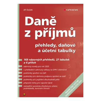 Kniha: Daně z příjmů (2025) od Dušek Jiří