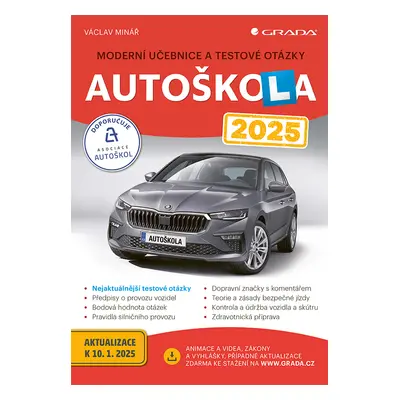 Kniha: Autoškola 2025 od Minář Václav