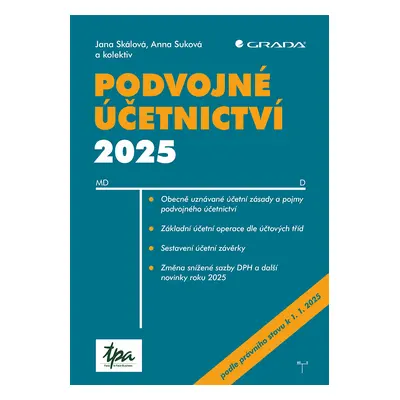 Kniha: Podvojné účetnictví 2025 od Suková Anna