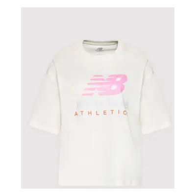 NEW BALANCE "ATH AMP TEE" tričko Barva: Bílá, Mezinárodní