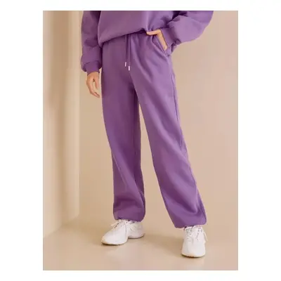 jiná značka NLY TREND »Perfect Slouchy Sweat Pants« tepláky Barva: Fialová, Mezinárodní