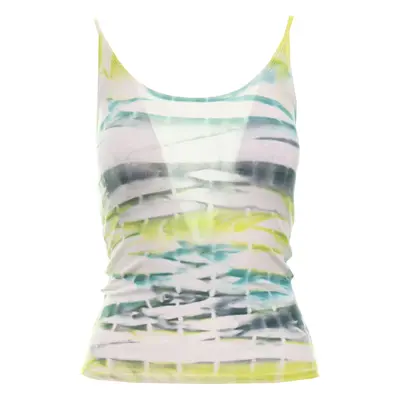 jiná značka NA-KD "Tie Dye Cami Top" top< Barva: Zelená, Mezinárodní