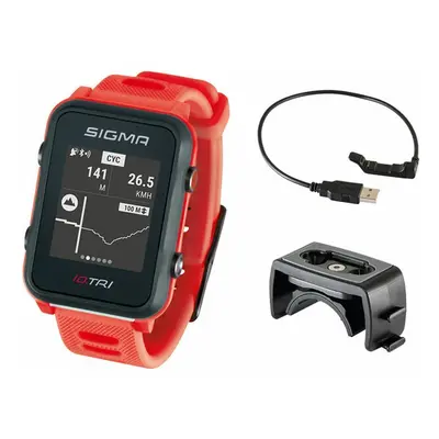 Sigma Pulsmetr iD.TRI BASIC Neon Red