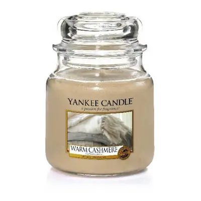 Yankee Candle Aromatická svíčka střední Warm Cashmere 411 g