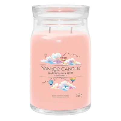 Yankee Candle Aromatická svíčka Signature sklo velké Watercolour Skies 567 g