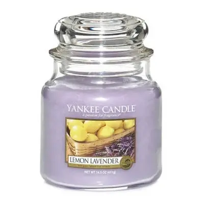 Yankee Candle Aromatická svíčka Classic střední Lemon Lavender 411 g