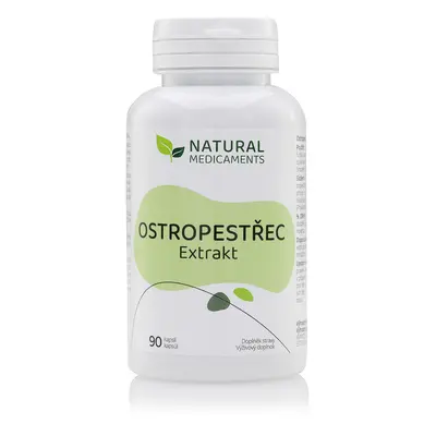 Natural Medicaments Ostropestřec Extrakt 90 kapslí