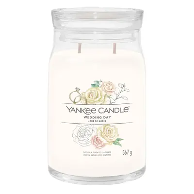 Yankee Candle Aromatická svíčka Signature sklo velké Wedding Day 567 g