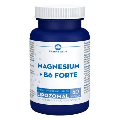 Pharma Activ Lipozomální Magnesium + B6 forte 60 tobolek