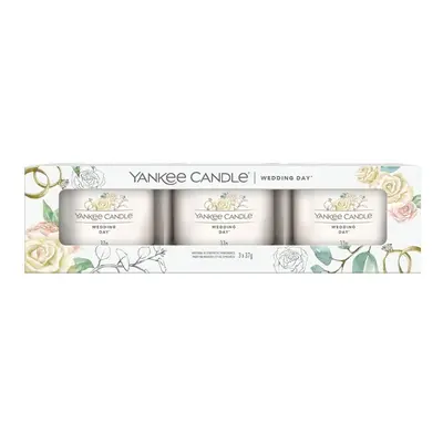 Yankee Candle Sada votivních svíček ve skle Wedding Day 3 x 37 g