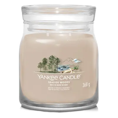 Yankee Candle Aromatická svíčka Signature sklo střední Seaside Woods 368 g