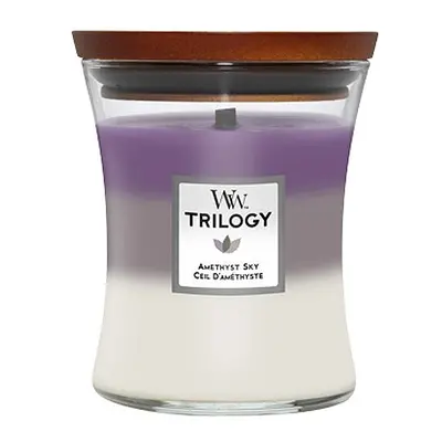 WoodWick Vonná svíčka střední Trilogy Amethyst Sky 275 g