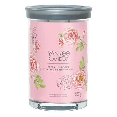 Yankee Candle Aromatická svíčka Signature tumbler velký Fresh Cut Roses 567 g