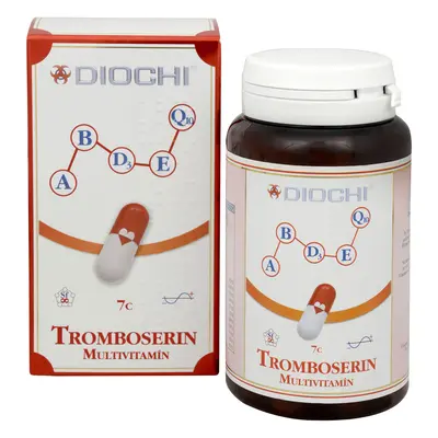 Diochi Tromboserin Multivitamín 80 kapslí