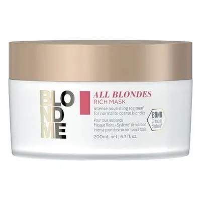 Schwarzkopf Professional Vyživující maska pro normální a silné blond vlasy All Blondes (Rich Mas