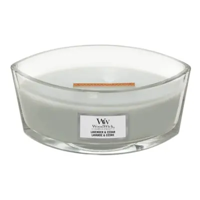 WoodWick Vonná svíčka loď Lavender & Cedar 453,6 g