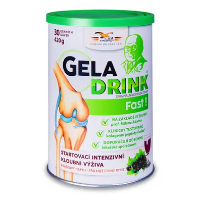 Geladrink Geladrink Fast nápoj 420 g Černý rybíz