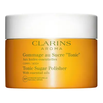 Clarins Tělový peeling s esenciálními oleji Tonic Sugar Polisher 250 g