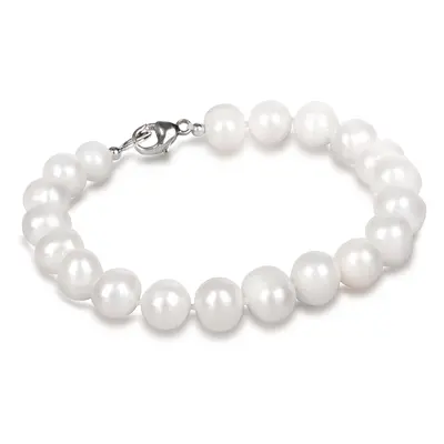 JwL Luxury Pearls Náramek z pravých bílých perel JL0362