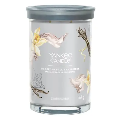 Yankee Candle Aromatická svíčka Signature tumbler velký Smoked Vanilla & Cashmere 567 g