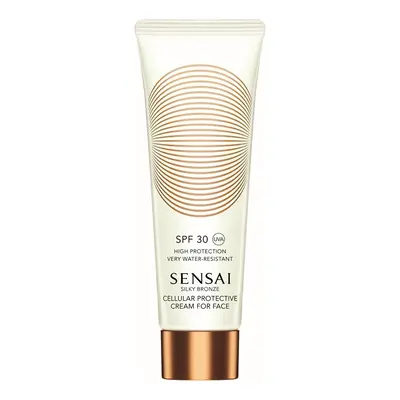 Sensai Ochranný krém na obličej SPF 30 Silky Bronze (Cream for Face) 50 ml