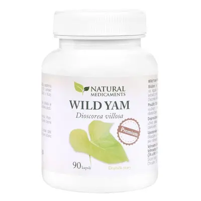 Natural Medicaments Wild Yam Premium 90 kapslí