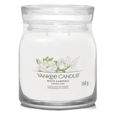 Yankee Candle Aromatická svíčka Signature sklo střední White Gardenia 368 g