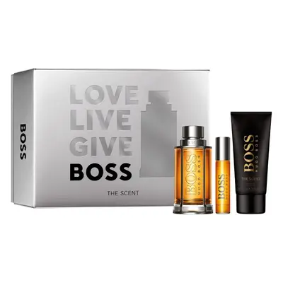 Hugo Boss Boss The Scent - EDT 100 ml + sprchový gel 100 ml + EDT 10 ml