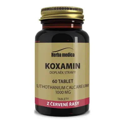 HerbaMedica Koxamin 62g - kosti klouby, přírodní vápník 60 tablet