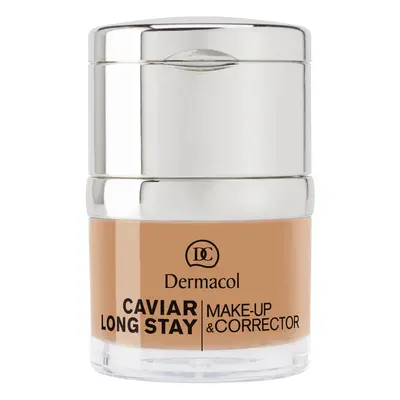 Dermacol Dlouhotrvající make-up s výtažky z kaviáru a zdokonalovací korektor (Caviar Long Stay M