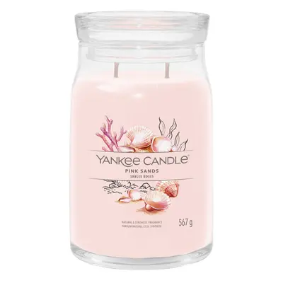 Yankee Candle Aromatická svíčka Signature sklo velké Pink Sands 567 g