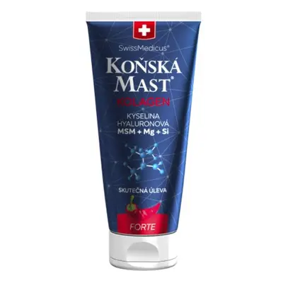 Herbamedicus Koňská mast s mořským kolagenem forte hřejivá 200 ml