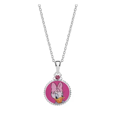 Disney Půvabný stříbrný náhrdelník Daisy Duck CS00026SRPL-P (řetízek, přívěsek)